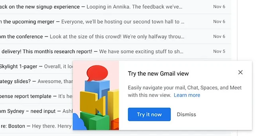 Gmail 跨裝置通知 Gmail 跨裝置通知