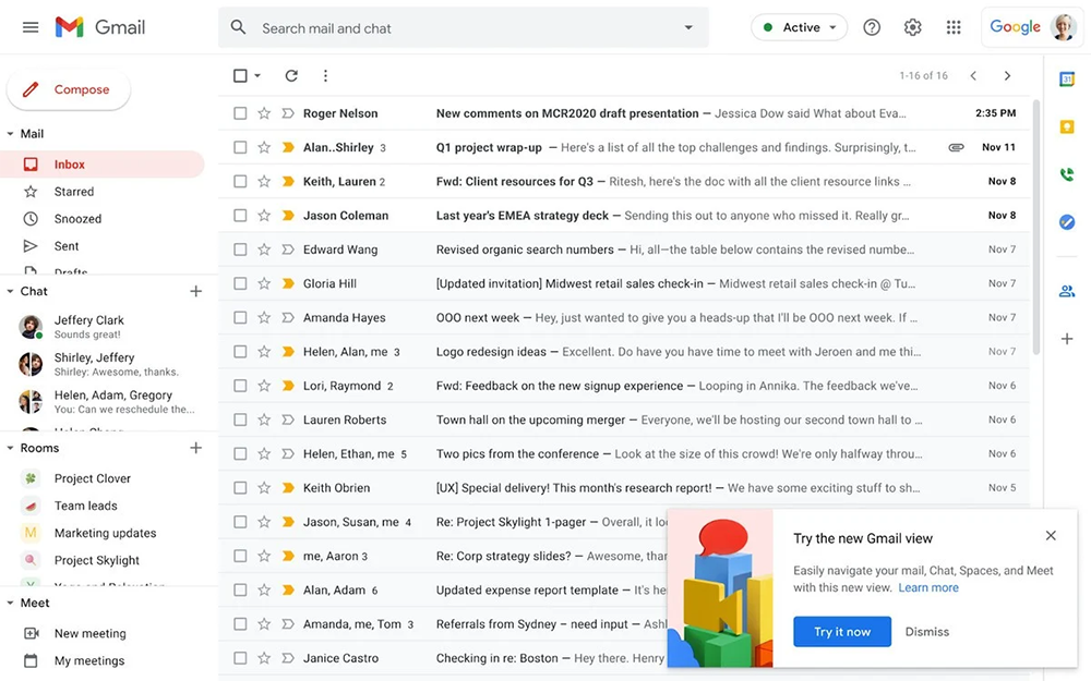 桌面版 Gmail 介面大更新搶先看：2/8 可以加入測試，之後依然會強制更新（咦） - 電腦王阿達