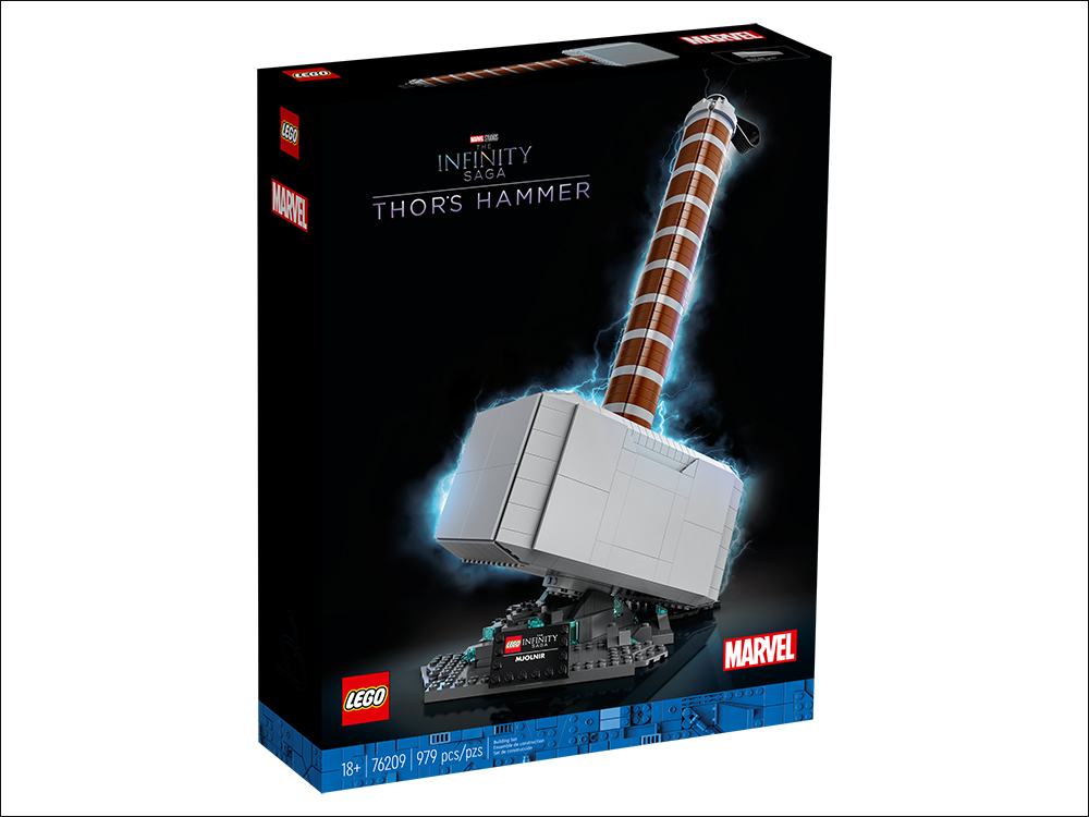LEGO 與 MARVEL 合作推出「雷神之鎚」樂高版,以 979 個零件組成 - 電腦王阿達 LEGO 與 MARVEL 合作推出「雷神之鎚」樂高版,以 979 個零件組成 - 電腦王阿達