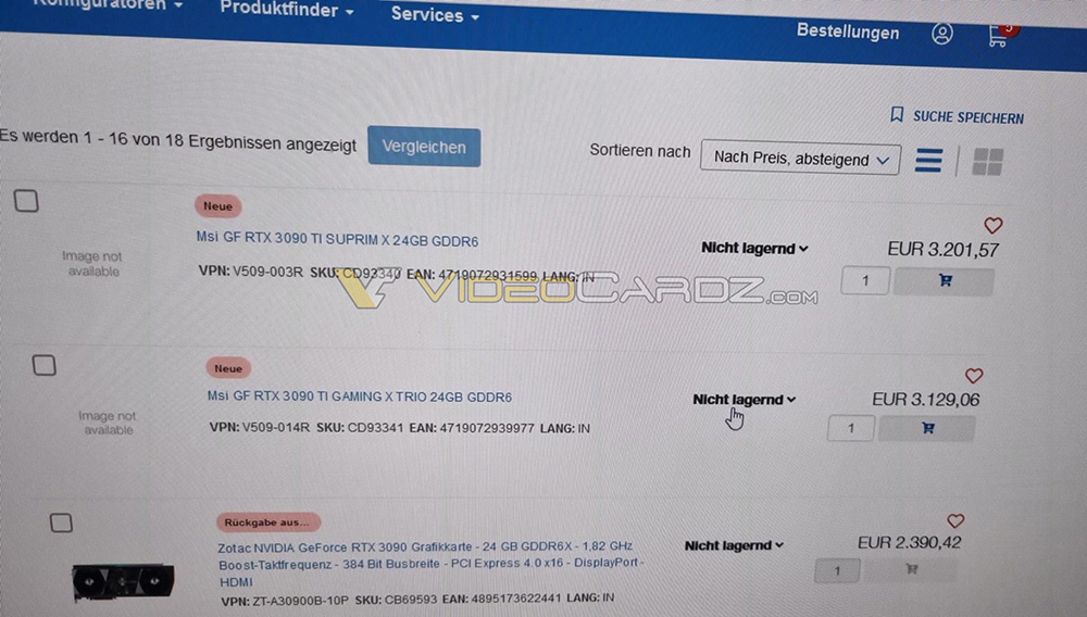 NVIDIA RTX 3090 Ti 售價陸續現身國外網站，這不是普通的貴啊！ - 電腦王阿達