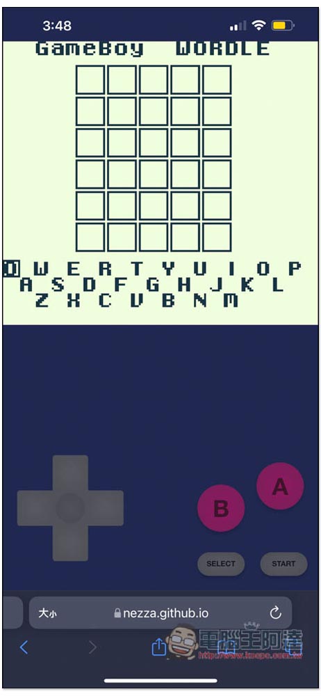 國外玩家把 Wordle 搬到 Game Boy,還釋出 ROM、網頁版讓大家免費體驗 - 電腦王阿達 國外玩家把 Wordle 搬到 Game Boy,還釋出 ROM、網頁版讓大家免費體驗 - 電腦王阿達