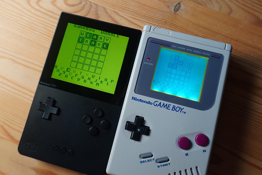 國外玩家把 Wordle 搬到 Game Boy，還釋出 ROM、網頁版讓大家免費體驗 - 電腦王阿達