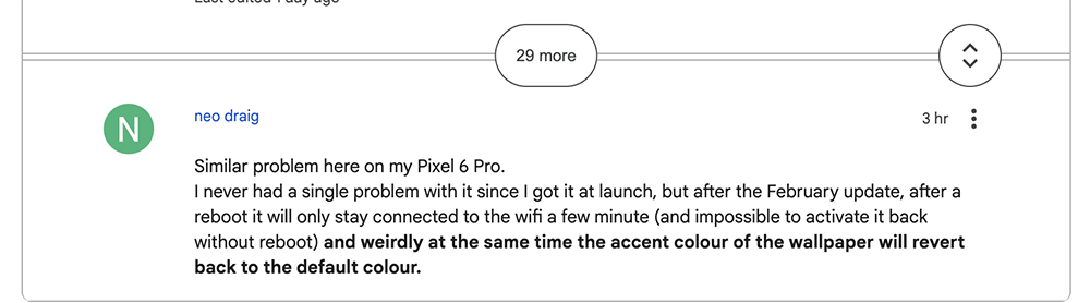 多位 Pixel 6 和 Pixel 6 Pro 用戶反應安裝 2 月更新後，出現 Wi-Fi 故障問題 - 電腦王阿達