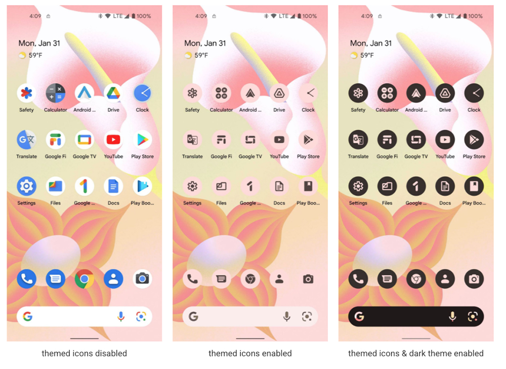 Android 13 第一個開發者預覽版釋出,將動態圖示擴展到所有應用上 - 電腦王阿達 Android 13 第一個開發者預覽版釋出,將動態圖示擴展到所有應用上 - 電腦王阿達