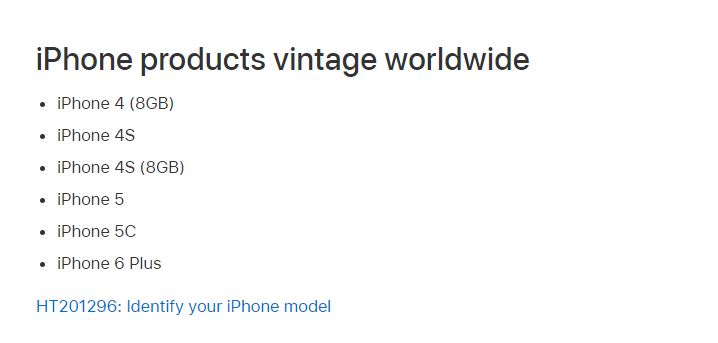 Apple 更新過時產品清單,iPhone 6 Plus 正式進榜 - 電腦王阿達 Apple 更新過時產品清單,iPhone 6 Plus 正式進榜 - 電腦王阿達