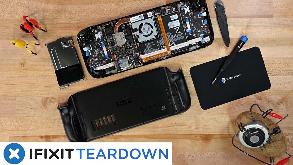 iFixit 拆解 Steam Deck 掌機:可修復性 7 分,只需要一把十字螺絲起子 - 電腦王阿達 iFixit 拆解 Steam Deck 掌機:可修復性 7 分,只需要一把十字螺絲起子 - 電腦王阿達
