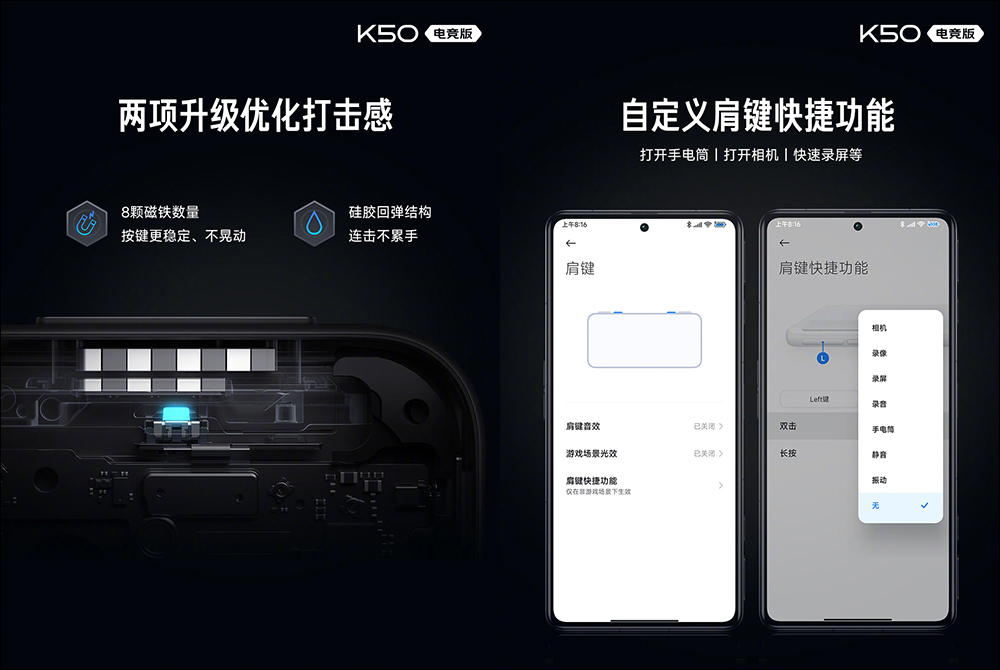 Redmi K50 電競版正式發表:聯名 Mercedes AMG F1 車隊,打造極致性能散熱的驍龍 8 電競旗艦手機 - 電腦王阿達 Redmi K50 電競版正式發表:聯名 Mercedes AMG F1 車隊,打造極致性能散熱的驍龍 8 電競旗艦手機 - 電腦王阿達