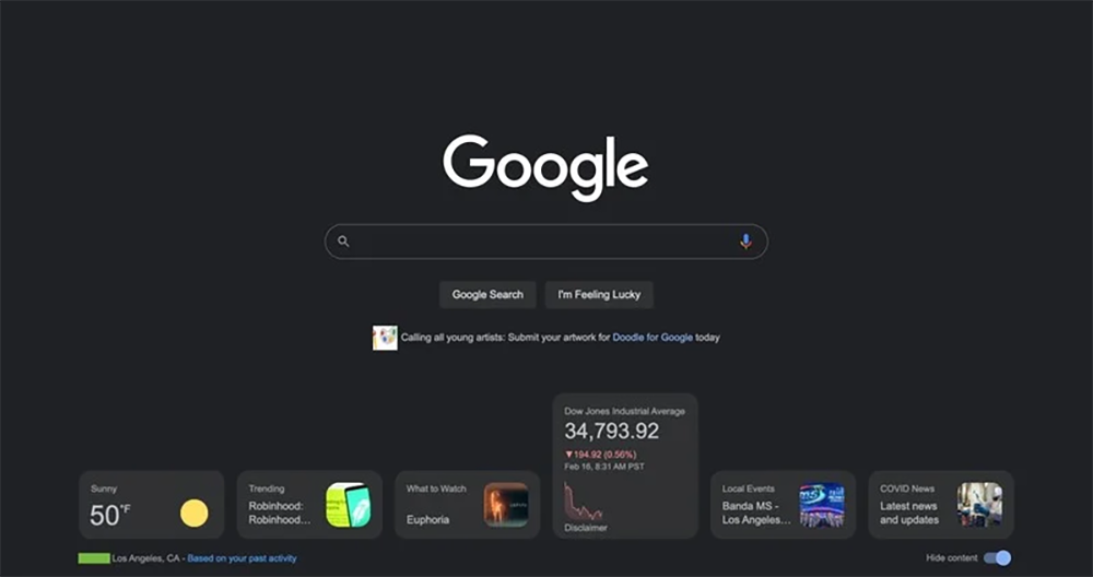 桌面版 Google 搜尋卡片介面 桌面版 Google 搜尋卡片介面