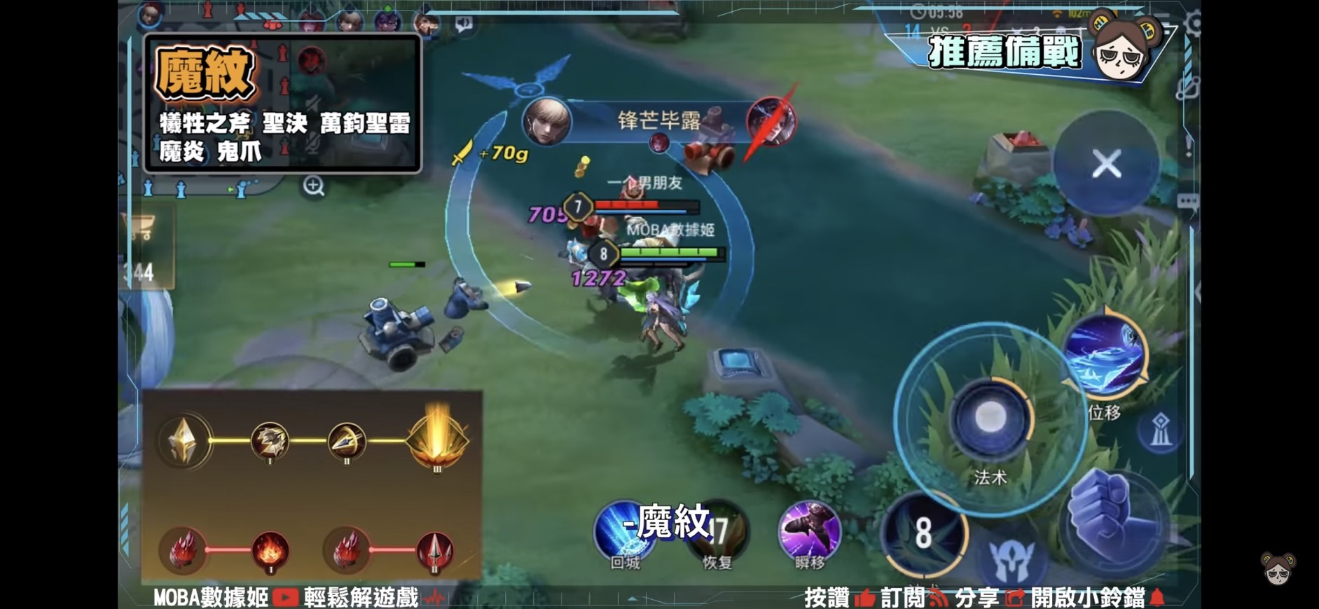 【傳說對決】一發秒殺!長程兵器火力掃射,令月詳細解說!| MOBA數據姬 | - 電腦王阿達 【傳說對決】一發秒殺!長程兵器火力掃射,令月詳細解說!| MOBA數據姬 | - 電腦王阿達