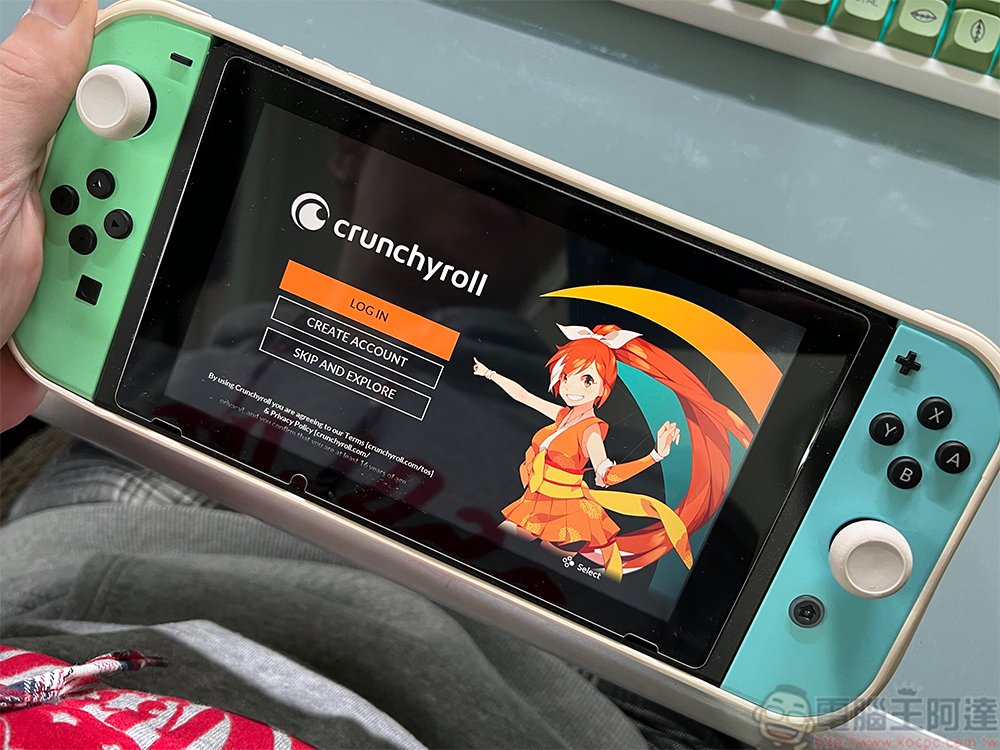 動畫串流平台 Crunchyroll 登陸 Nintendo Switch - 電腦王阿達