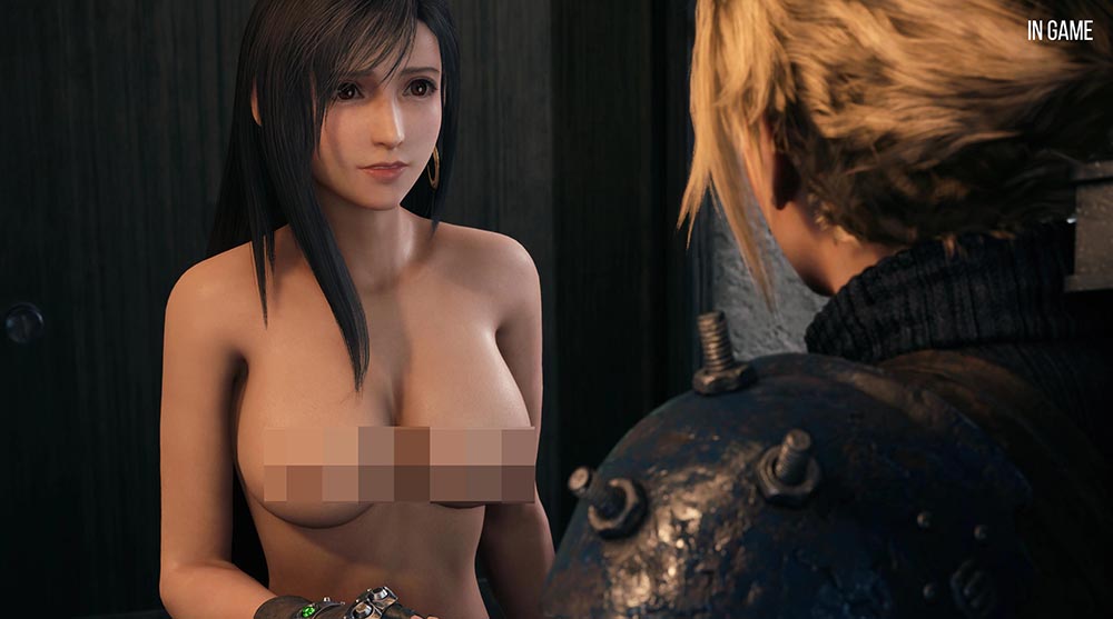 《Final Fantasy VII Remake》紳士版蒂法 Mod 現身，4K 超高解析度，這叫人怎麼專心玩遊戲 - 電腦王阿達