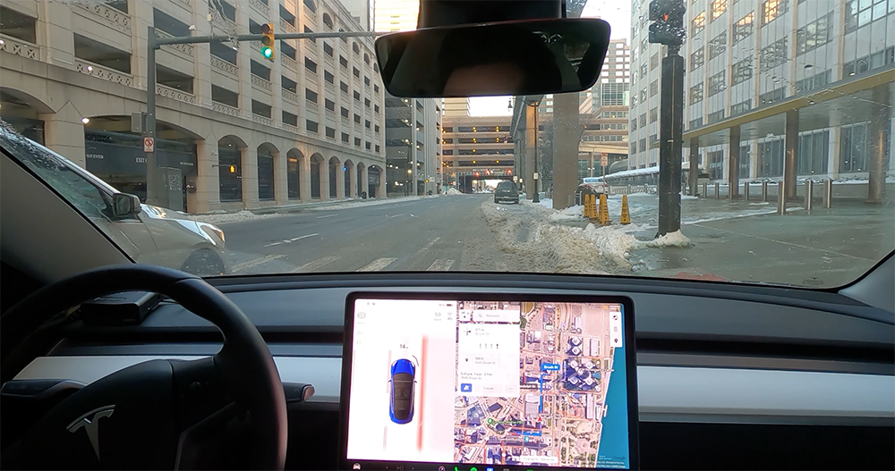 來看看特斯拉 FSD Beta 開上積雪街頭的各種掙扎,看來 AI 還很有得學啊... - 電腦王阿達 來看看特斯拉 FSD Beta 開上積雪街頭的各種掙扎,看來 AI 還很有得學啊... - 電腦王阿達