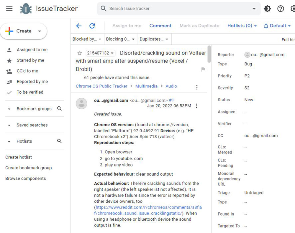 神秘的 Chrome OS 錯誤導致部分 Chromebook 右邊揚聲器發出雜音 - 電腦王阿達 神秘的 Chrome OS 錯誤導致部分 Chromebook 右邊揚聲器發出雜音 - 電腦王阿達