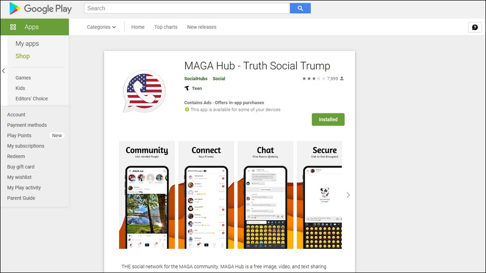 川普社網 TRUTH Social 有山寨?沾光爽撈數十萬下載 - 電腦王阿達 川普社網 TRUTH Social 有山寨?沾光爽撈數十萬下載 - 電腦王阿達