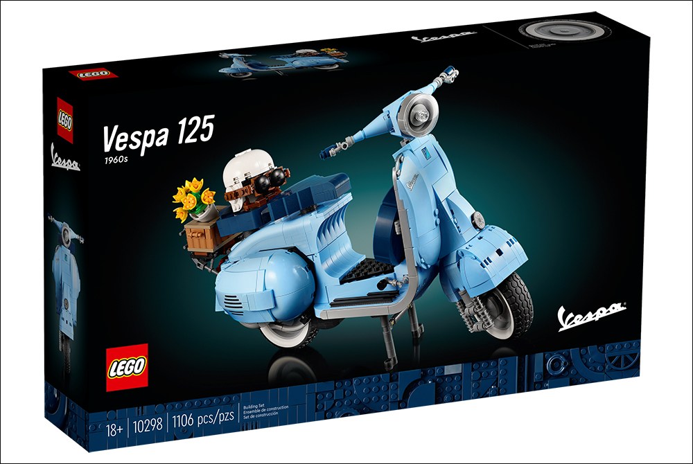 樂高推出 VESPA 125 偉士牌積木模型,將於 3/1 指定通路開賣 - 電腦王阿達 樂高推出 VESPA 125 偉士牌積木模型,將於 3/1 指定通路開賣 - 電腦王阿達
