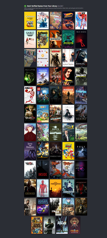 外媒實測 Steam Deck 相容性,810 款 Steam 遊戲僅不到 10% 通過驗證 - 電腦王阿達 外媒實測 Steam Deck 相容性,810 款 Steam 遊戲僅不到 10% 通過驗證 - 電腦王阿達