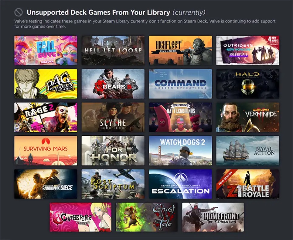 外媒實測 Steam Deck 相容性,810 款 Steam 遊戲僅不到 10% 通過驗證 - 電腦王阿達 外媒實測 Steam Deck 相容性,810 款 Steam 遊戲僅不到 10% 通過驗證 - 電腦王阿達