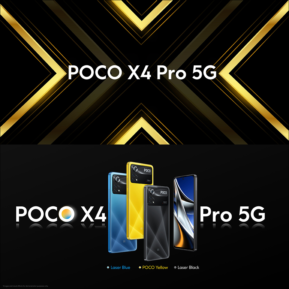 POCO X4 Pro 5G 和 4G 版本的 POCO M4 Pro 於全球正式發表，台灣市場同步上市！ - 電腦王阿達