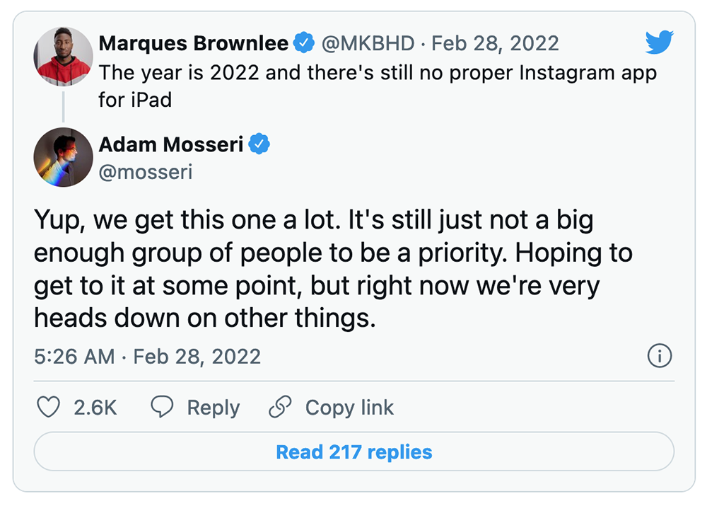 Instagram 新年雙悲報:仍不打算開發 iPad 版本、IGTV 正式說掰 - 電腦王阿達 Instagram 新年雙悲報:仍不打算開發 iPad 版本、IGTV 正式說掰 - 電腦王阿達