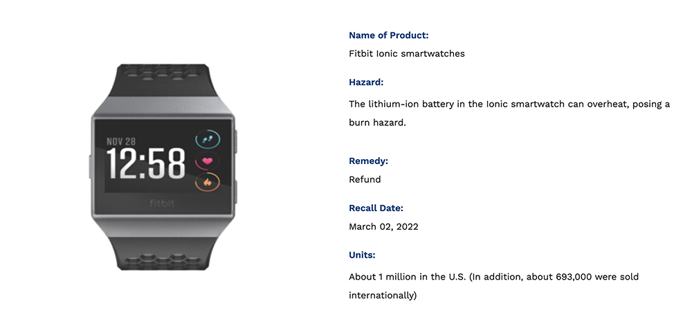 電池過熱導致燙傷問題,Fitbit 召回 169 萬自家首款智慧型手錶 Ionic - 電腦王阿達 電池過熱導致燙傷問題,Fitbit 召回 169 萬自家首款智慧型手錶 Ionic - 電腦王阿達