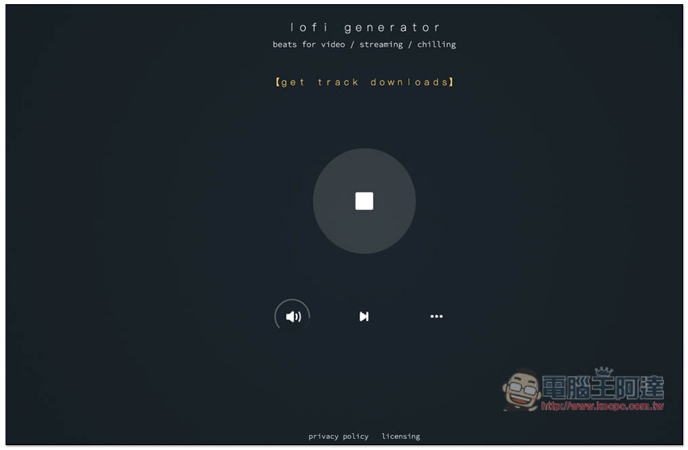 Lofi Generator 利用演算法來產生無版權免費音樂的線上工具,個人商用皆可,無須註明來源 - 電腦王阿達 Lofi Generator 利用演算法來產生無版權免費音樂的線上工具,個人商用皆可,無須註明來源 - 電腦王阿達