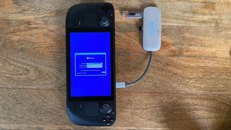 外媒實測 Steam Deck 安裝 Windows 非常容易,內建硬碟、外接 USB 或記憶卡都行 - 電腦王阿達 外媒實測 Steam Deck 安裝 Windows 非常容易,內建硬碟、外接 USB 或記憶卡都行 - 電腦王阿達