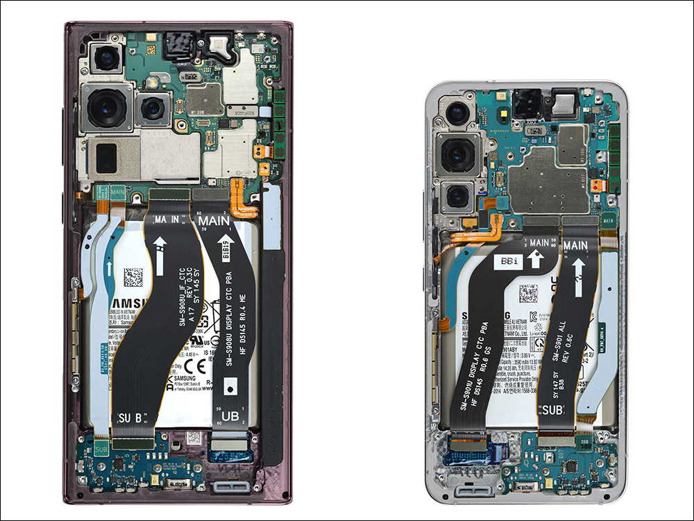 iFixit 拆解三星 Galaxy S22 系列：評價是維修噩夢，可修復評價僅 3 分 - 電腦王阿達
