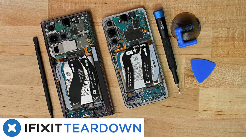 iFixit 拆解三星 Galaxy S22 系列:評價是維修噩夢,可修復評價僅 3 分 - 電腦王阿達 iFixit 拆解三星 Galaxy S22 系列:評價是維修噩夢,可修復評價僅 3 分 - 電腦王阿達