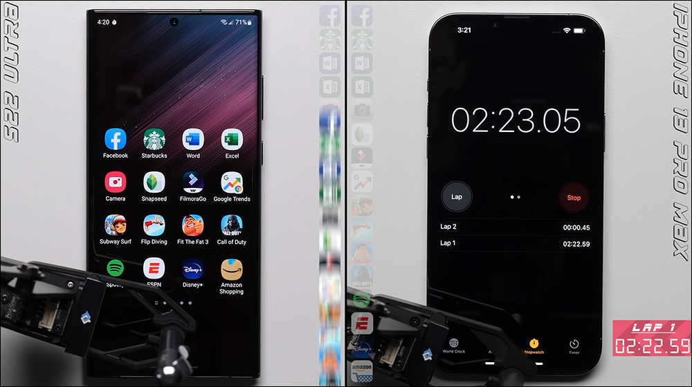 三星 Galaxy S22 Ultra 對決 iPhone 13 Pro Max 應用程式開啟速度，性能測試表現誰更優異！ - 電腦王阿達
