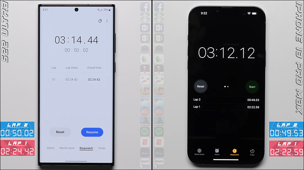 三星 Galaxy S22 Ultra 對決 iPhone 13 Pro Max 應用程式開啟速度,性能測試表現誰更優異! - 電腦王阿達 三星 Galaxy S22 Ultra 對決 iPhone 13 Pro Max 應用程式開啟速度,性能測試表現誰更優異! - 電腦王阿達