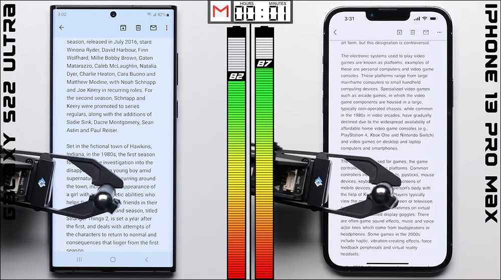 三星 Galaxy S22 Ultra vs iPhone 13 Pro Max 電池續航 PK - 電腦王阿達 三星 Galaxy S22 Ultra vs iPhone 13 Pro Max 電池續航 PK - 電腦王阿達