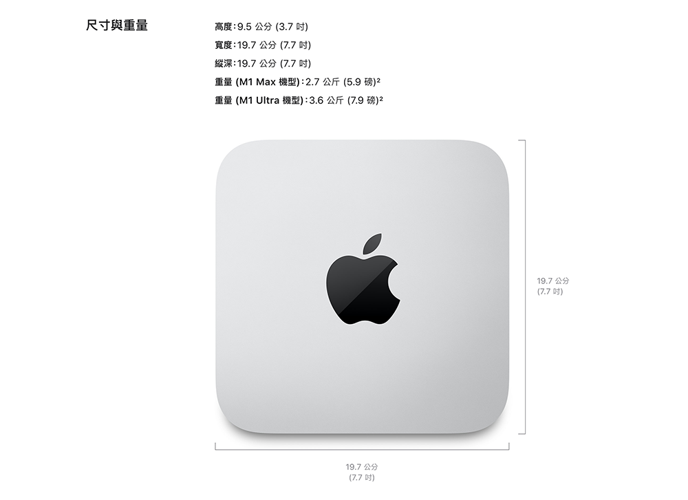 Mac Studio M1 Ultra 版比 Max 版重了快一公斤,Apple:散熱系統大不同 - 電腦王阿達 Mac Studio M1 Ultra 版比 Max 版重了快一公斤,Apple:散熱系統大不同 - 電腦王阿達