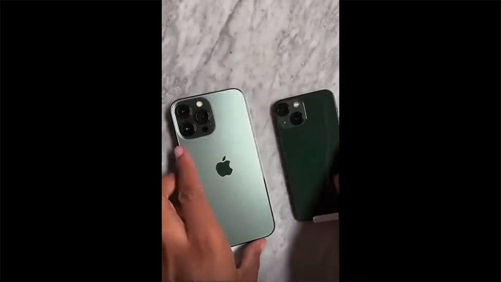 iPhone 13 系列新色「綠色」、「松嶺青色」開箱影片現身，實機質感還不錯 - 電腦王阿達