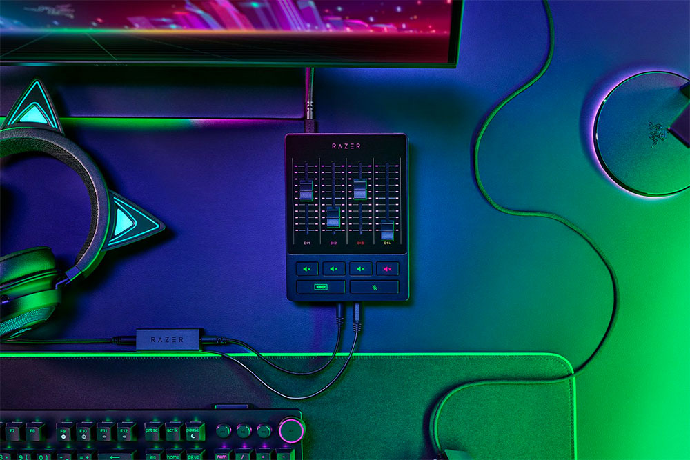 Razer 為直播與影片創作者推出三款新品，包含夾式藍牙麥克風、打光燈與混音器 - 電腦王阿達