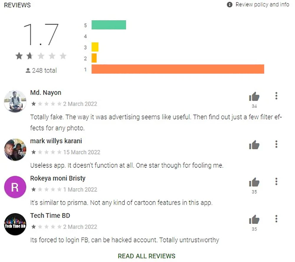 Google Play 商店中發現會竊取使用者的 FB 帳密的應用程式 - 電腦王阿達 Google Play 商店中發現會竊取使用者的 FB 帳密的應用程式 - 電腦王阿達