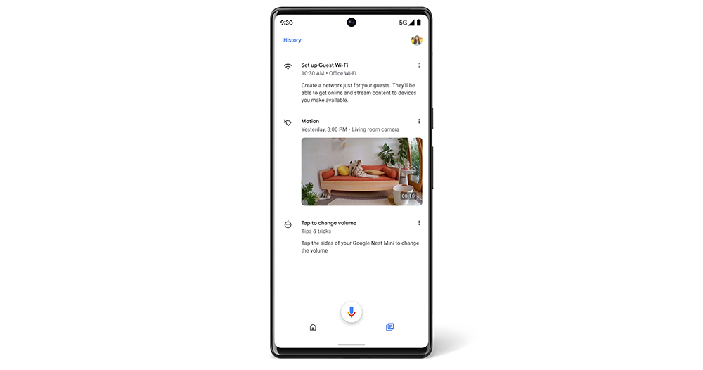 Google Home app 介面大改版快速預覽，與行動系統體驗更融為一體 - 電腦王阿達