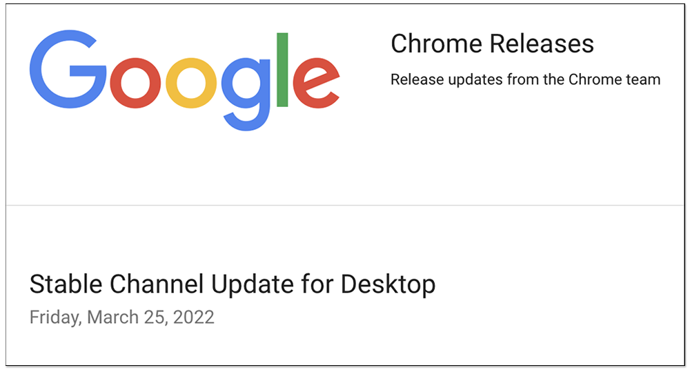 Google 發佈 Chrome 緊急安全更新，建議用戶趕快升級 - 電腦王阿達