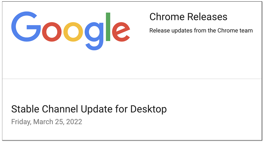 Google 發佈 Chrome 緊急安全更新,建議用戶趕快升級 - 電腦王阿達 Google 發佈 Chrome 緊急安全更新,建議用戶趕快升級 - 電腦王阿達