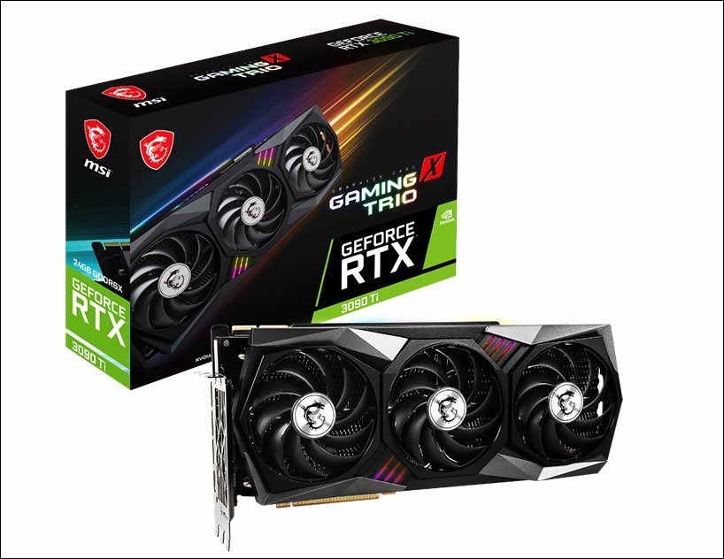 MSI 推出全新GeForce RTX 3090 Ti系列顯示卡- Gaming Trio系列 MSI 推出全新GeForce RTX 3090 Ti系列顯示卡- Gaming Trio系列