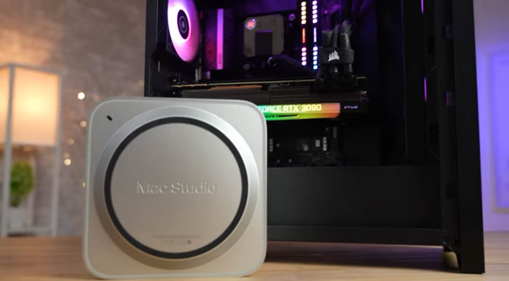Mac Studio 可以贏過頂規客製化 PC（i9+RTX 3090）嗎？這部實測影片告訴你 - 電腦王阿達