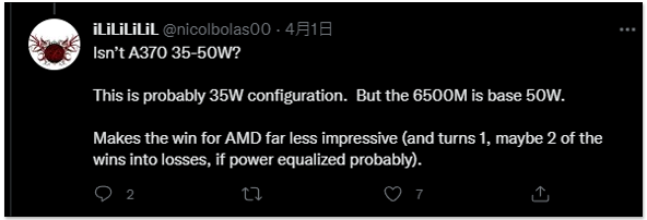 AMD 嘲諷 Intel 剛推出的 Arc A370M 顯卡,不過網友似乎不買單 - 電腦王阿達 AMD 嘲諷 Intel 剛推出的 Arc A370M 顯卡,不過網友似乎不買單 - 電腦王阿達