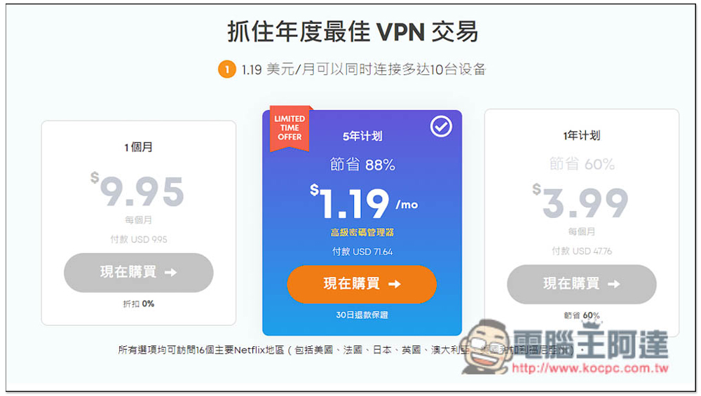 每月省下超過 100 元!用 VPN 訂閱 YouTube Premium 印度或土耳其會員的操作教學 - 電腦王阿達 每月省下超過 100 元!用 VPN 訂閱 YouTube Premium 印度或土耳其會員的操作教學 - 電腦王阿達