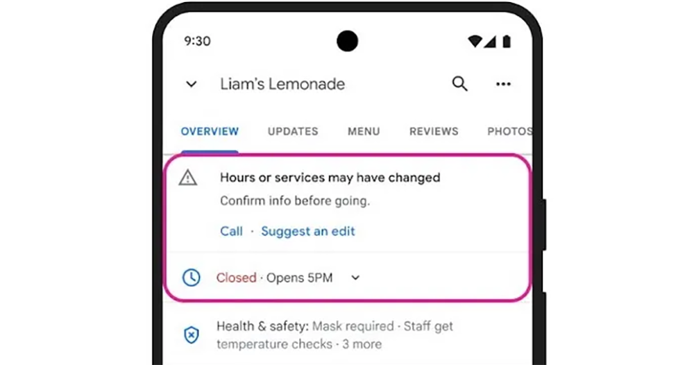 原來 Google Maps 連營業時間也能透過 AI 之力「提醒」修正 - 電腦王阿達 原來 Google Maps 連營業時間也能透過 AI 之力「提醒」修正 - 電腦王阿達