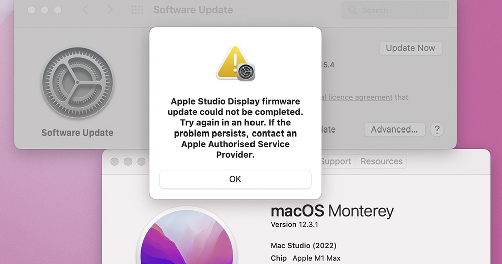 Apple Studio Display 更新 iOS 遇狀況