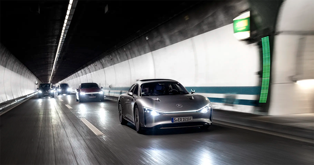 Mercedes-Benz 概念電動車完成「實測」不充電跑完一千公里旅途 - 電腦王阿達