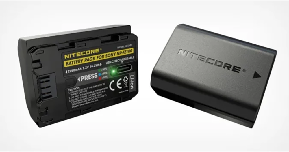 Nitecore UFZ100 副廠電池 Nitecore UFZ100 副廠電池