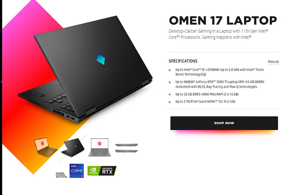 首款 16 核心筆電登場!HP 確認 Intel 將推出 Alder Lake-HX 系列,最高時脈達 5.0GHz - 電腦王阿達 首款 16 核心筆電登場!HP 確認 Intel 將推出 Alder Lake-HX 系列,最高時脈達 5.0GHz - 電腦王阿達