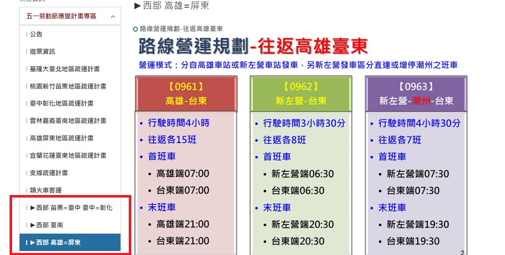 臺鐵建置「五一勞動節應變計畫資訊專區」整合查找五一勞動節旅運資訊 - 電腦王阿達 臺鐵建置「五一勞動節應變計畫資訊專區」整合查找五一勞動節旅運資訊 - 電腦王阿達