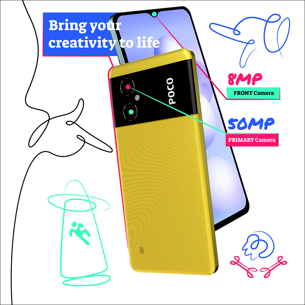 POCO M4 5G 於印度發表:搭載聯發科天璣 700 5G 處理器、5000mAh 大電量和18W 快充 - 電腦王阿達 POCO M4 5G 於印度發表:搭載聯發科天璣 700 5G 處理器、5000mAh 大電量和18W 快充 - 電腦王阿達
