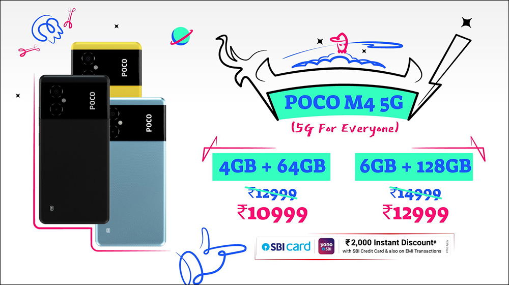 POCO M4 5G 於印度發表:搭載聯發科天璣 700 5G 處理器、5000mAh 大電量和18W 快充 - 電腦王阿達 POCO M4 5G 於印度發表:搭載聯發科天璣 700 5G 處理器、5000mAh 大電量和18W 快充 - 電腦王阿達
